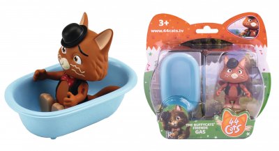 PICWIC TOYS Figurine gas + baignoire 44cats - smoby SMO180116