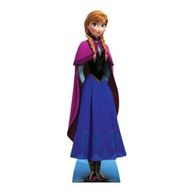APTAFETES Figurine g&eacute;ante en carton anna la reine des neiges disney