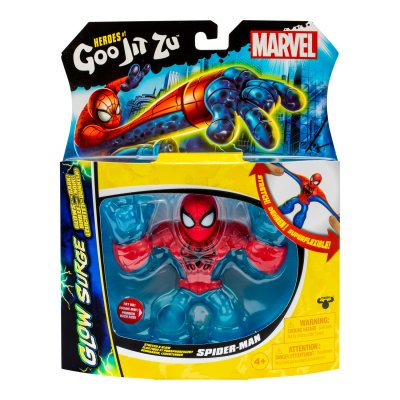 MOOSE TOYS Figurine Goo Jit Zu Marvel Spider-Man Glow Surge