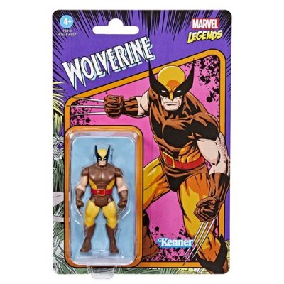 HASBRO Figurine  Marvel Legends Retro Wolverine 10cm- - Figurine