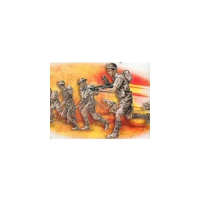 HELLER Figurine  8eme Arm&eacute;e Britannique-1/72 - Figurines historiques