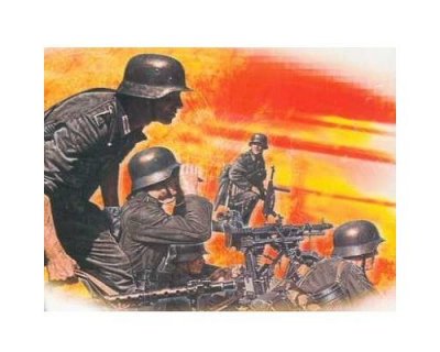 HELLER Figurine  Infanterie allemande-1/72 - Figurines historiques