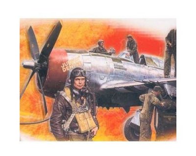 HELLER Figurine  Personnel de L'USAAF-1/72 - Figurines historiques