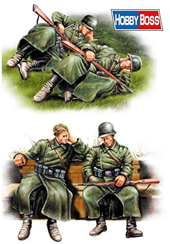 HOBBYBOSS Figurine Hobby Boss INFANTERIE ALLEMANDE-Prise au repos- 1/35 - Figur