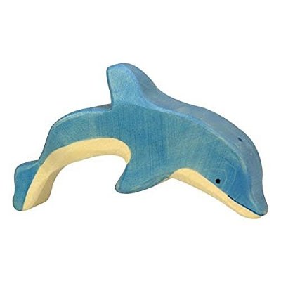 HOLZTIGER figurine holtztiger dauphin sautant 