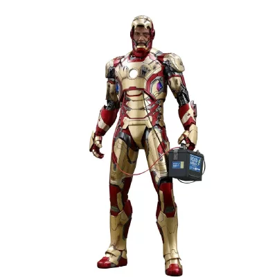 HOT TOYS Figurine  - Iron Man 3 - Qs Series 1/4 Iron Man Mark Xlii 51 Cm