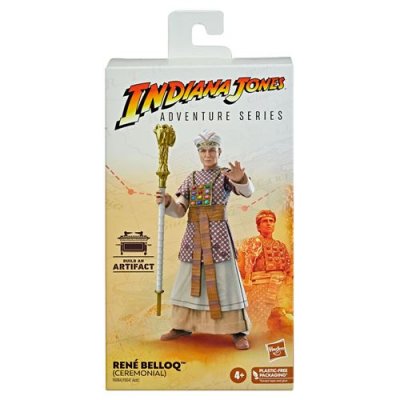 HASBRO Figurine - Indiana Jones - Adventure Series - Rene Belloq Ceremonial