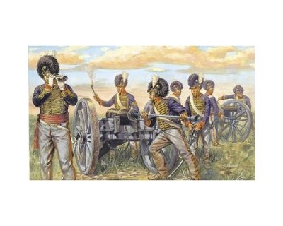 ITALERI Figurine  Artillerie Britannique-1/72 - Figurines historiques