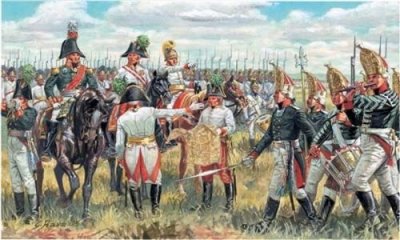 ITALERI Figurine  Les guerres napol&eacute;oniennes : Etat-major alli&eacute;-1/72 -