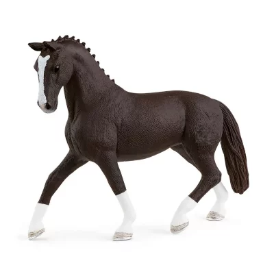 SCHLEICH Figurine Jument hanovrienne morelle -  13927 - Horse Club