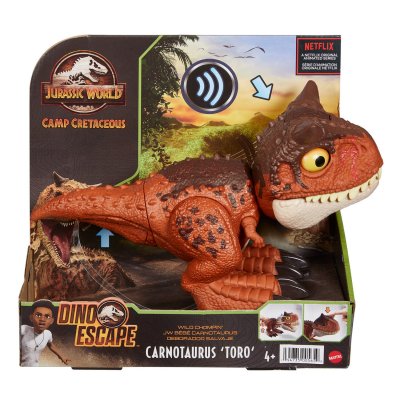 JURASSIC WORLD Figurine  Dinosaure B&eacute;b&eacute; Carnotaurus 