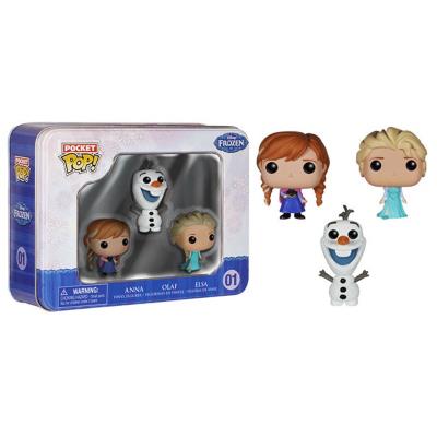 GENERIQUE Figurine La Reine Des Neiges (Frozen) - Pocket Pop Tin Box 3-Pack