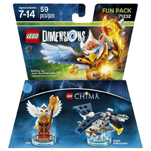 Figurine 'Lego Dimensions' - Eris - Lego Chima : Pack H&eacute;ros