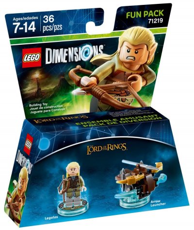 Figurine LEGO Dimensions - Legolas - Le Seigneur des Anneaux 