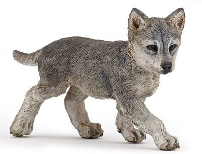 PAPO Figurine loup : b&eacute;b&eacute; 50162
