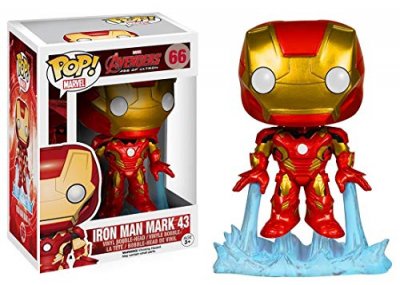 FUNKO Figurine marvel avengers age of ultron - iron man pop 10cm