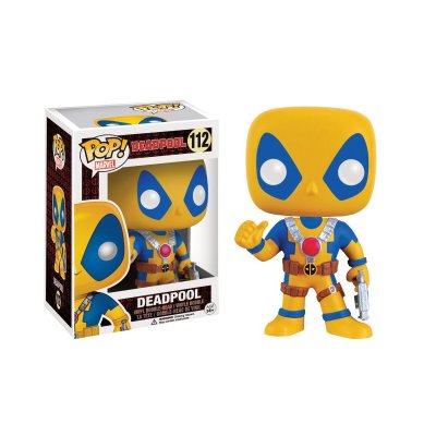  Figurine Marvel - Deadpool Yellow Costum Exclu Pop 10cm