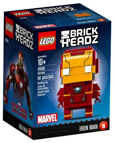 Figurine - Marvel - LEGO Brickheadz Iron Man 