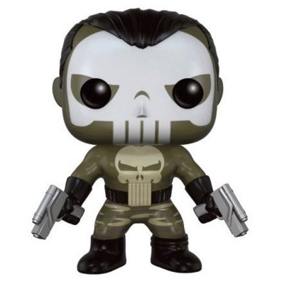  Figurine - Marvel -The Punisher (Nemesis) Exclusive Pop 10cm 