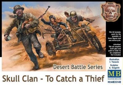 MASTERBOX Figurine Master Box Desert Series Battle, Skull Clan - To Catch a Thie