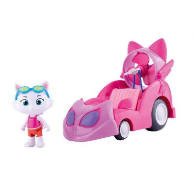 SMOBY Figurine Milady  avec Voiture Rose Les V&eacute;hicules Buffy