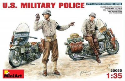 MINI ART Figurine  Police Miltaire US - 1/35 - Figurines historiques