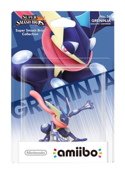 NINTENDO Figurine  Amiibo Super Smash Bros No. 36 Greninja Amphinobi 