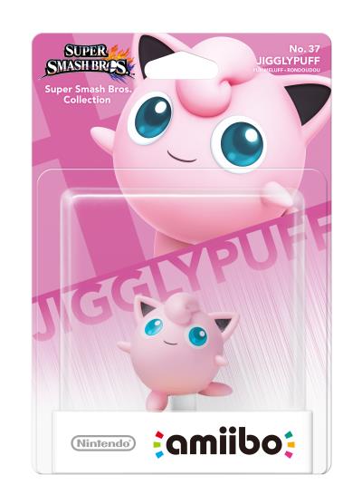 NINTENDO Figurine  Amiibo Super Smash Brox No. 37 Jigglypuff Rondoudou