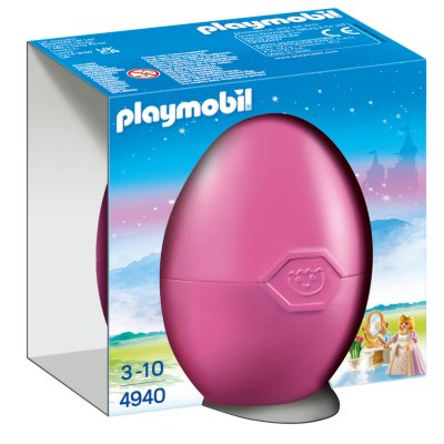 Figurine OEuf - Princesse Avec Coiffeuse Playmobil - La Figurine
