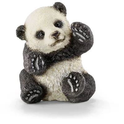 SCHLEICH Figurine panda b&eacute;b&eacute; jouant