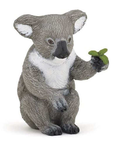 PAPO Figurine -  - Koala - Gris - Enfant - 3 ans et plus
