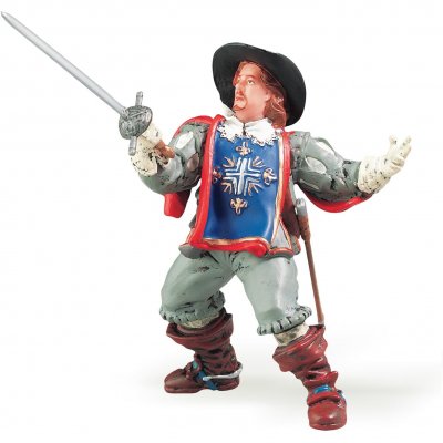 PAPO Figurine -  - Porthos 8 cm X 10 cm - Enfant - Gar&ccedil;on - A partir de 3 ans