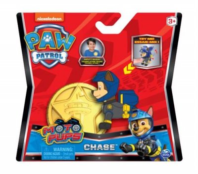 PAW PATROL Figurine  Moto Pups Patrol Pat&rsquo;Patrouille Mod&egrave;le al&eacute;atoire
