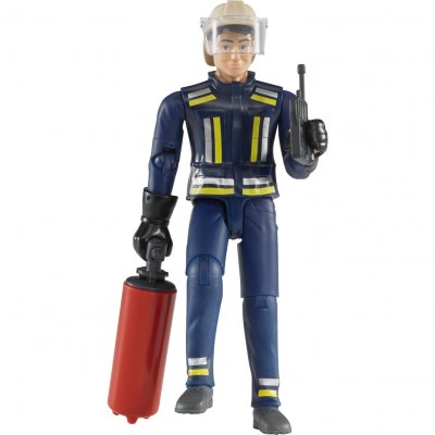 BRUDER Figurine pompier avec accessoires -  60100