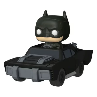 FUNKO Figurine POP! #282 - Batman dans sa Batmobile