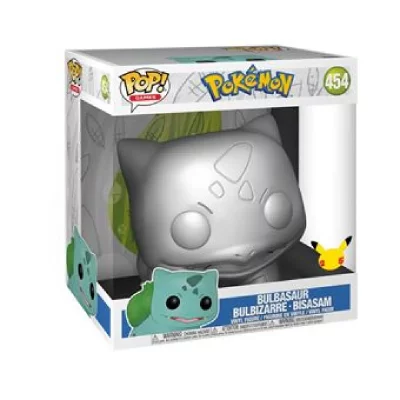 FUNKO Figurine POP! #454 (25 cm) - Pok&eacute;mon - Bulbizarre Silver