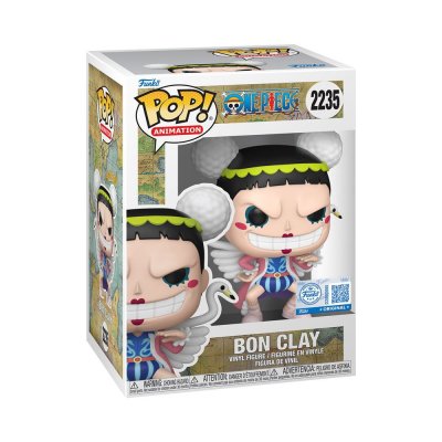 FUNKO Figurine Pop Animation One Piece Bon Clay with Chase Mod&egrave;le al&eacute;atoire