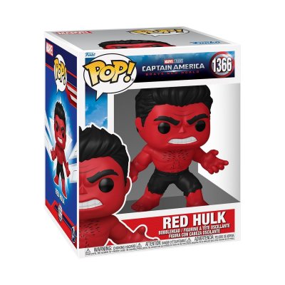 FUNKO Figurine Pop Captain America Brave New World Red Hulk Rouge et Noir