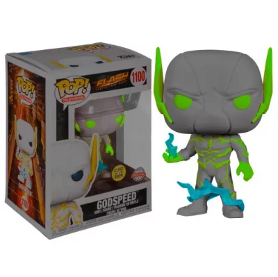FUNKO Figurine POP DC Comics The Flash Godspeed Glow in the Dark Exclusive