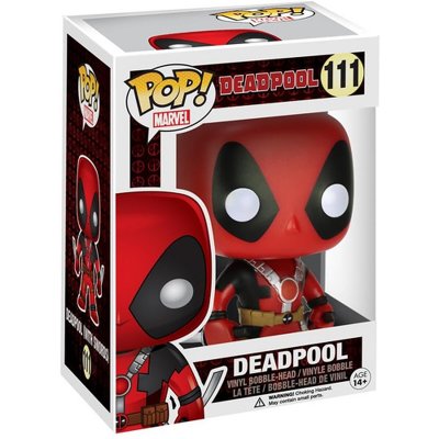 FUNKO Figurine Pop! Deadpool Deux &Eacute;p&eacute;es Marvel