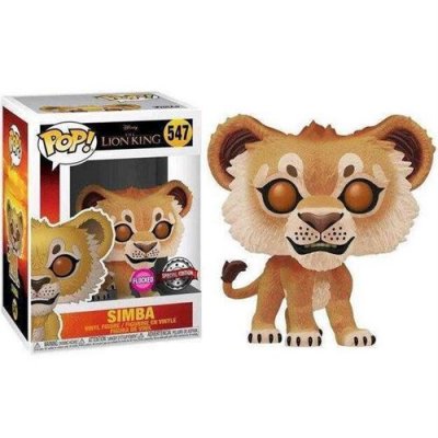 FUNKO Figurine POP Disney The Lion King Simba Flocked Exclusive 