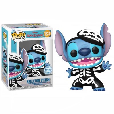 FUNKO Figurine Pop [Exclusive] Disney Stitch : Skeleton Stitch [1234]