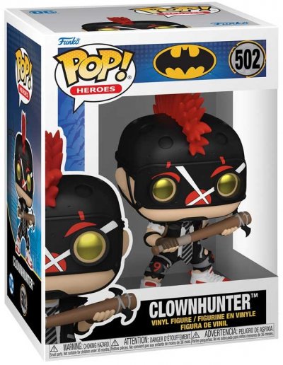 FUNKO Figurine Pop  BATMAN WAR ZONE - POP Heroes N&deg; 502 - Clownhunter - Figurines Pop - 226151 