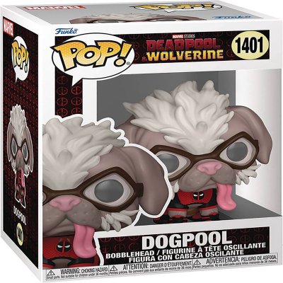 FUNKO Figurine Pop  DEADPOOL 3 - POP Marvel N&deg; 1401 - Dogpool - Figurines Pop - 230941 