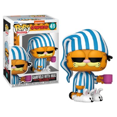 FUNKO Figurine Pop  GARFIELD - POP Comics N&deg; 41 - Garfield avec Mug - Figurines Pop - 226635 