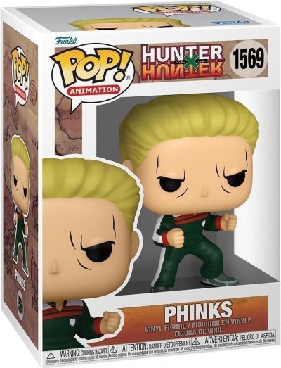 FUNKO Figurine Pop  HUNTER X HUNTER - POP Animation N&deg; 1569 - Phinks - Figurines Pop - 225036 