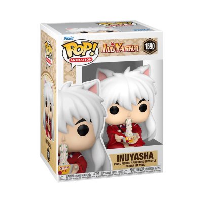 FUNKO Figurine Pop  INUYASHA - POP Animation N&deg; 1590 - Inuyasha (Mangeant) - Figurines Pop - 226122 
