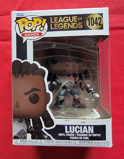 FUNKO Figurine Pop  League of Legends POP! Games Vinyl figurine Lucian 9 cm - Figurines Pop - FK80301 