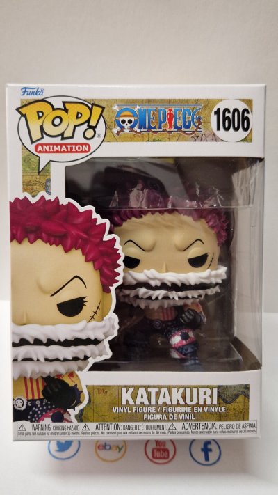 FUNKO Figurine Pop  ONE PIECE - POP Animation N&deg; 1606 - Katakuri - Figurines Pop - 225056
