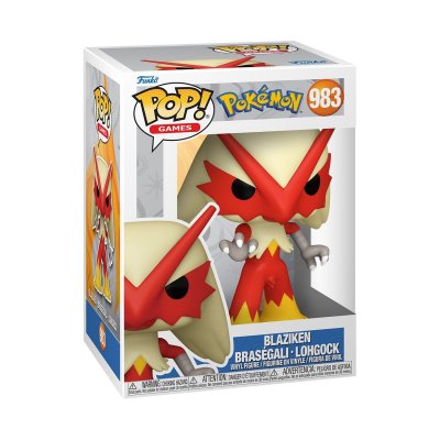 FUNKO Figurine Pop  POKEMON - POP Games N&deg; 983 - Bras&eacute;gali - Figurines Pop - 226165 